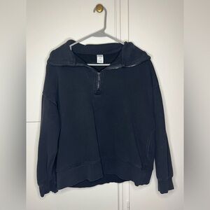 PINK Victoria's Secret Black Cozy Hoodie